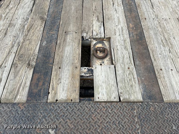 image for item FB3263 1985 Landoll drop tilt deck equipment trailer