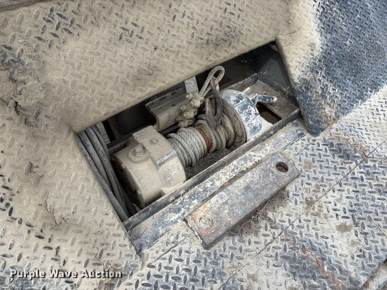 image for item FB3263 1985 Landoll drop tilt deck equipment trailer