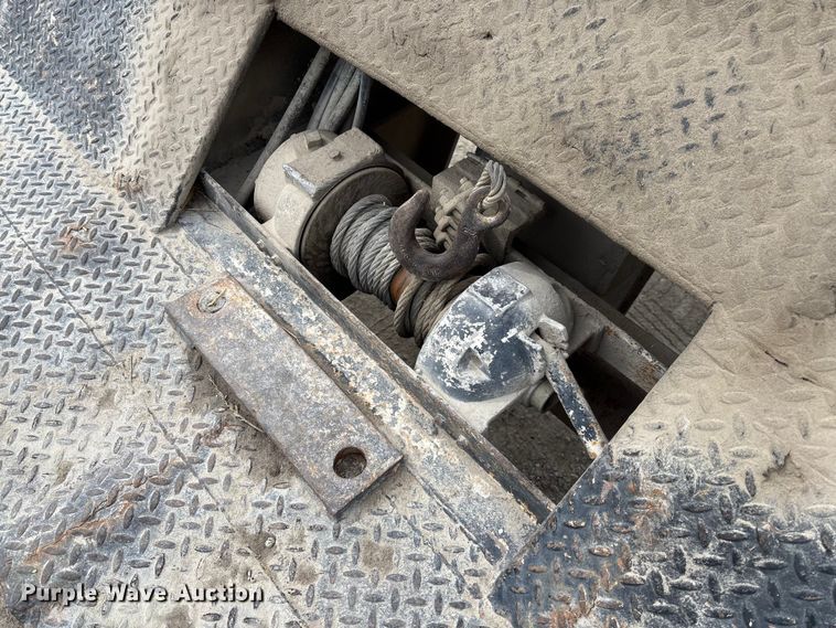 image for item FB3263 1985 Landoll drop tilt deck equipment trailer