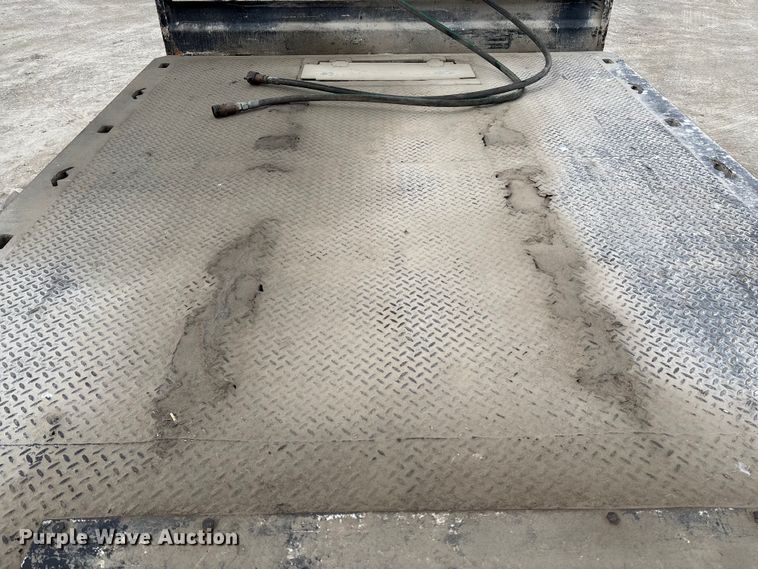 image for item FB3263 1985 Landoll drop tilt deck equipment trailer