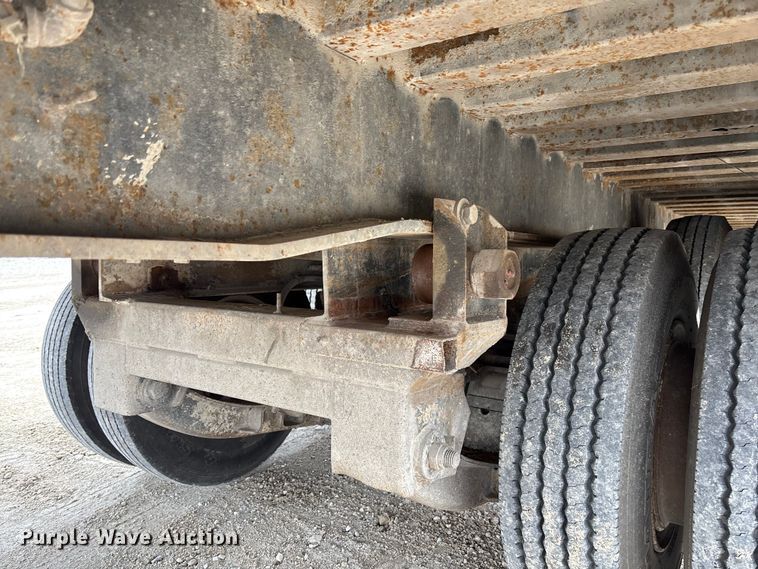 image for item FB3263 1985 Landoll drop tilt deck equipment trailer