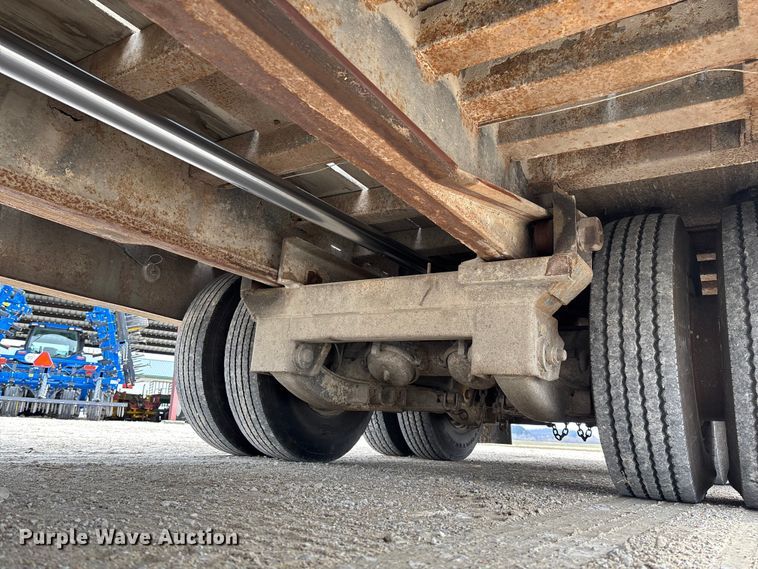 image for item FB3263 1985 Landoll drop tilt deck equipment trailer