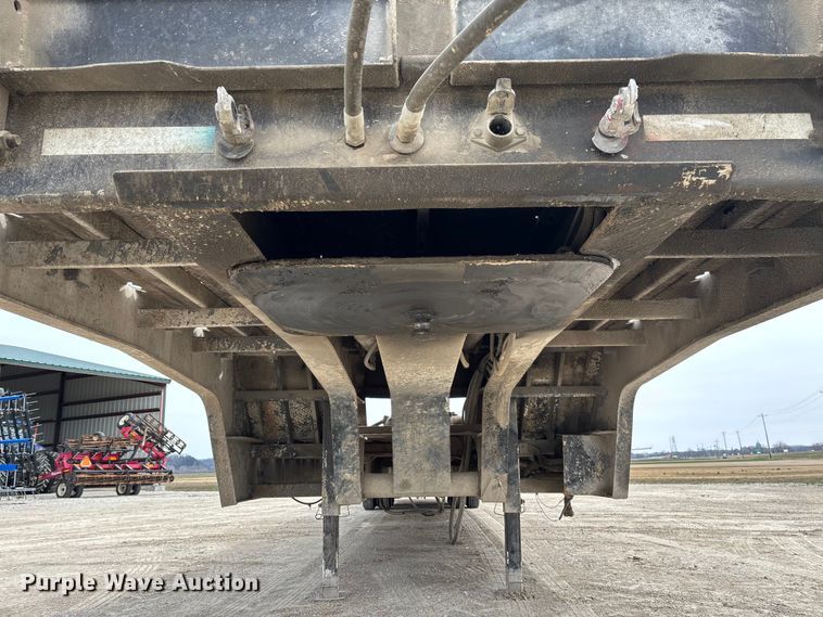 image for item FB3263 1985 Landoll drop tilt deck equipment trailer