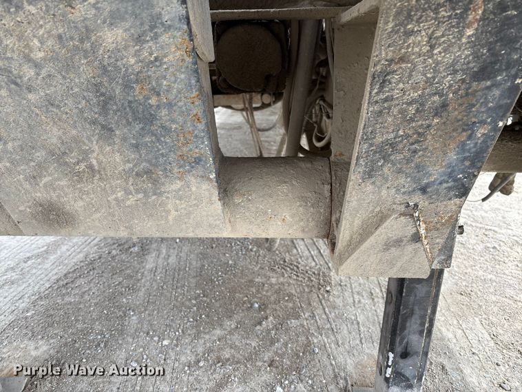 image for item FB3263 1985 Landoll drop tilt deck equipment trailer