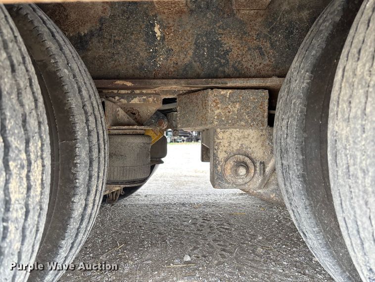 image for item FB3263 1985 Landoll drop tilt deck equipment trailer