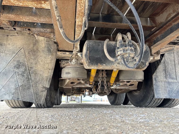 image for item FB3263 1985 Landoll drop tilt deck equipment trailer