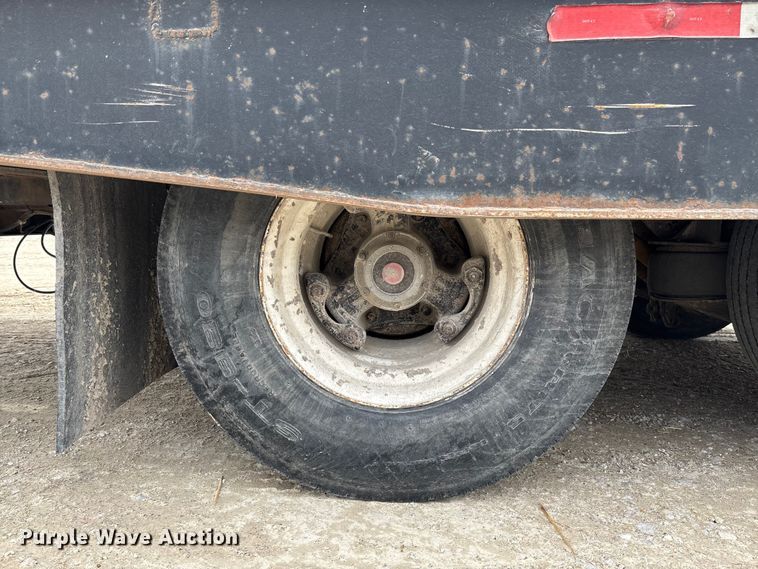 image for item FB3263 1985 Landoll drop tilt deck equipment trailer