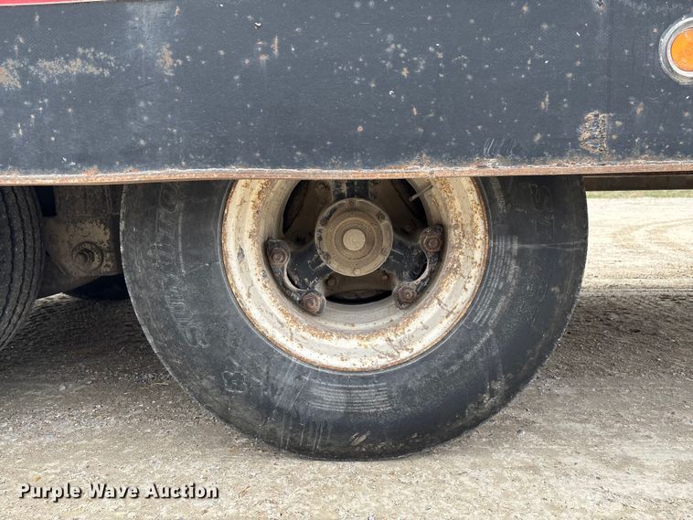 image for item FB3263 1985 Landoll drop tilt deck equipment trailer