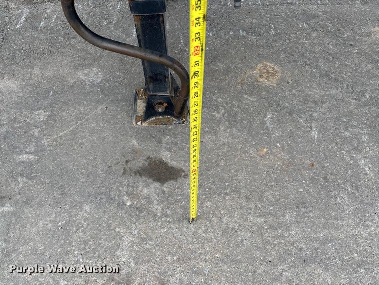 image for item FB3320 1986 Transcraft ETH 45-75 extendable flatbed trailer