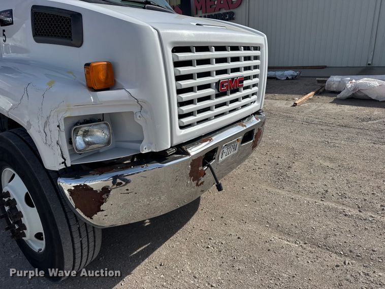 image for item FB7145 2006 GMC C7500 flatbed truck