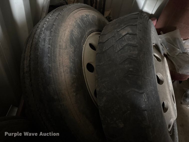 image for item FC2087 (9) 11R22.5 tires and wheels