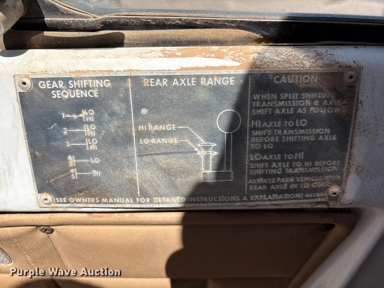 image for item FC2119 1979 GMC Brigadier semi truck