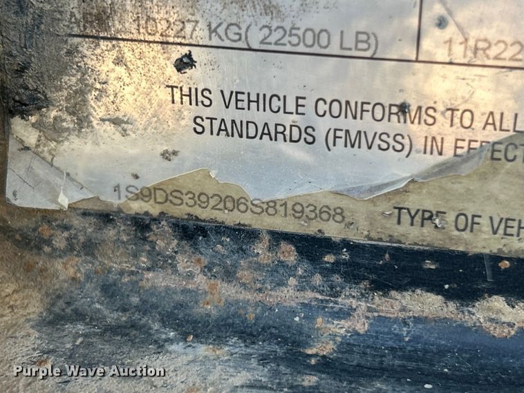 image for item FC5278 2006 Side Dump Industries DS39BCH1R2R11 side dump trailer