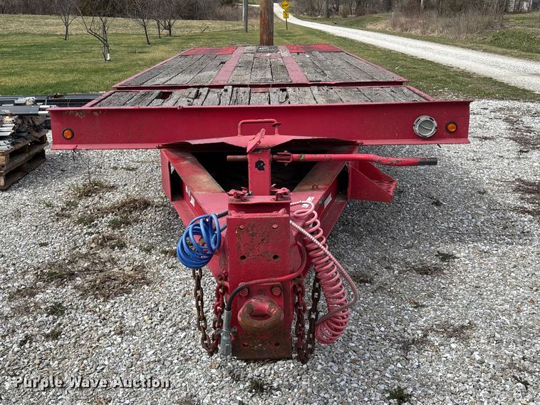 image for item FC5557 1999 Dynaweld tilt deck equipment trailer