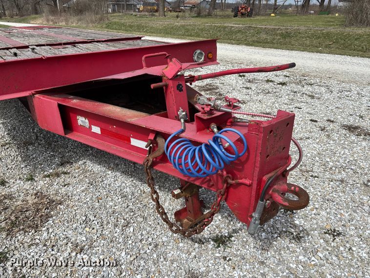 image for item FC5557 1999 Dynaweld tilt deck equipment trailer