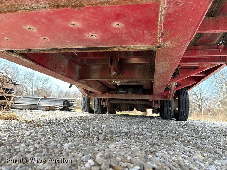 image for item FC5557 1999 Dynaweld tilt deck equipment trailer