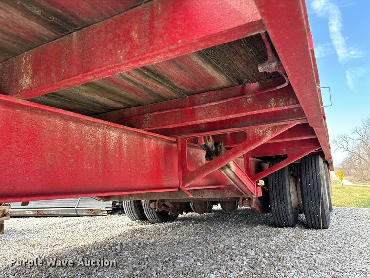 image for item FC5557 1999 Dynaweld tilt deck equipment trailer