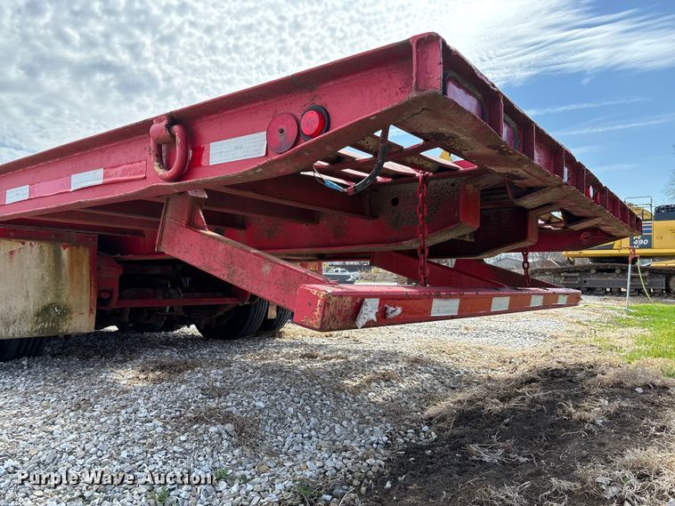 image for item FC5557 1999 Dynaweld tilt deck equipment trailer