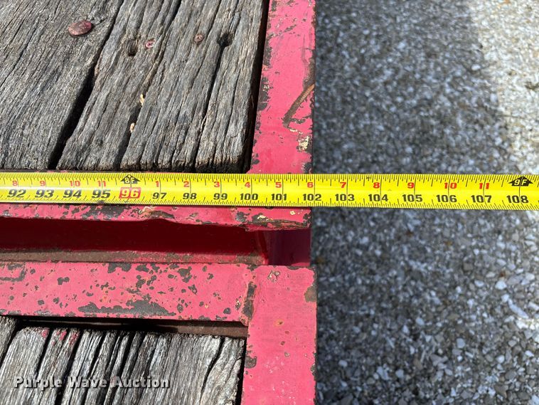 image for item FC5557 1999 Dynaweld tilt deck equipment trailer