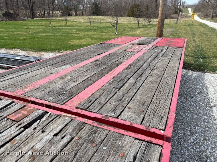 image for item FC5557 1999 Dynaweld tilt deck equipment trailer