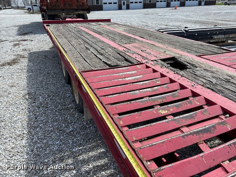 image for item FC5557 1999 Dynaweld tilt deck equipment trailer