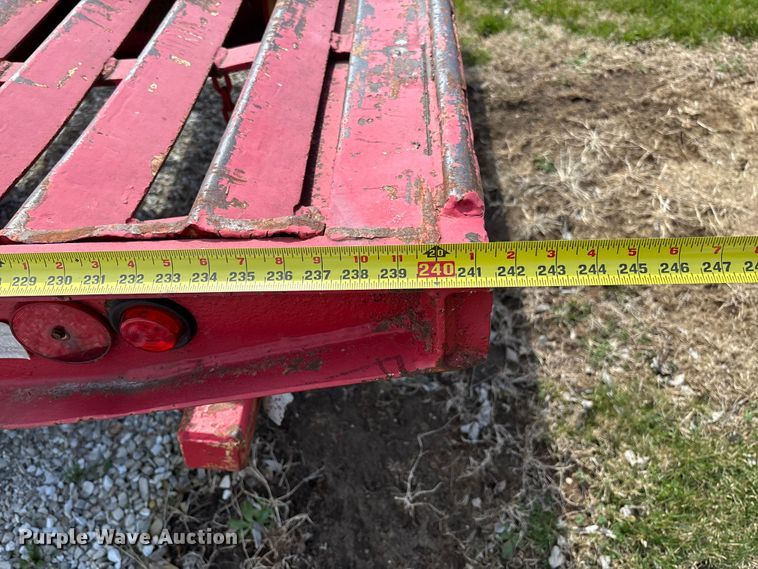 image for item FC5557 1999 Dynaweld tilt deck equipment trailer