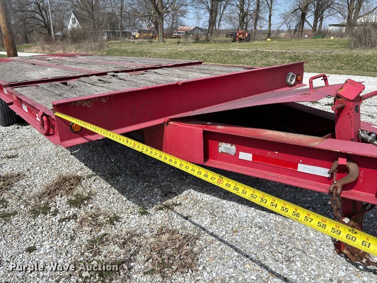 image for item FC5557 1999 Dynaweld tilt deck equipment trailer