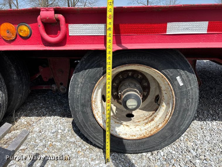 image for item FC5557 1999 Dynaweld tilt deck equipment trailer