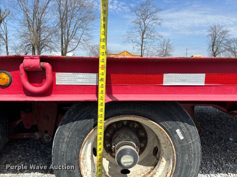 image for item FC5557 1999 Dynaweld tilt deck equipment trailer