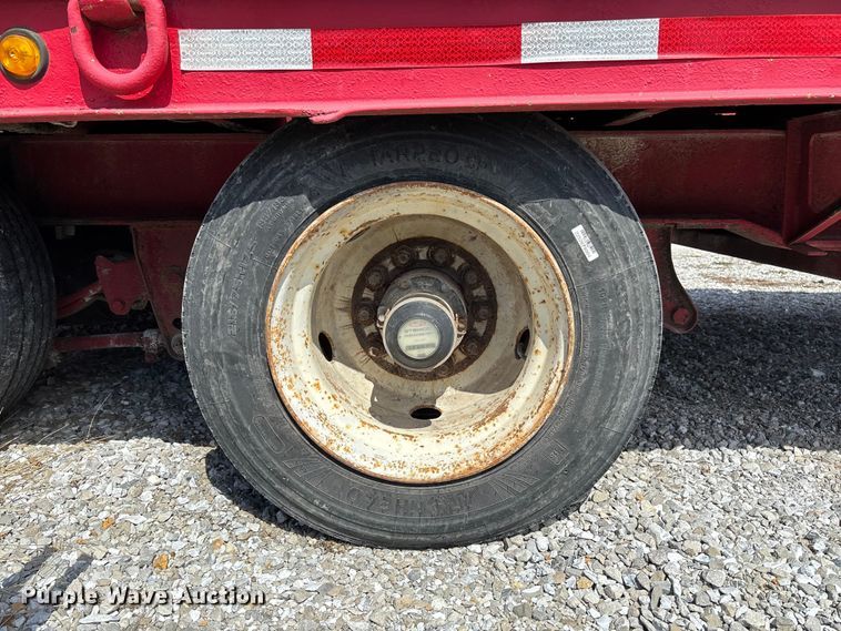 image for item FC5557 1999 Dynaweld tilt deck equipment trailer