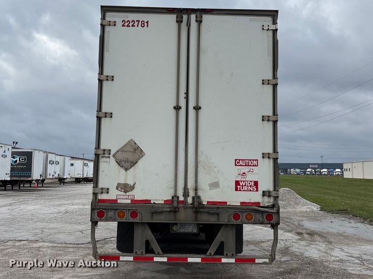 image for item FG0144 2012 Wabash National DVLSHPC dry van trailer