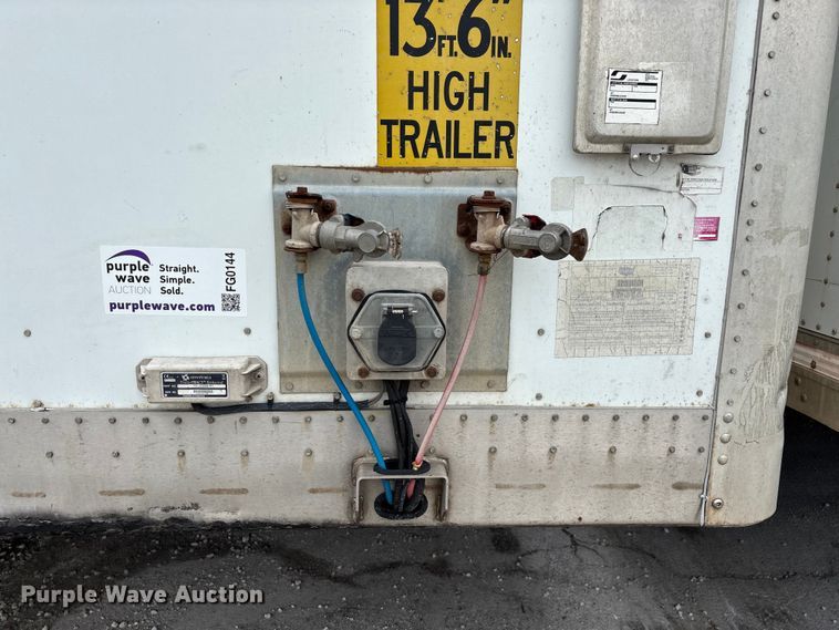 image for item FG0144 2012 Wabash National DVLSHPC dry van trailer