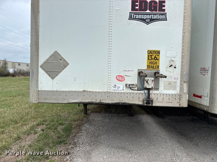 image for item FG0146 2012 Wabash National DVLSHPC dry van trailer