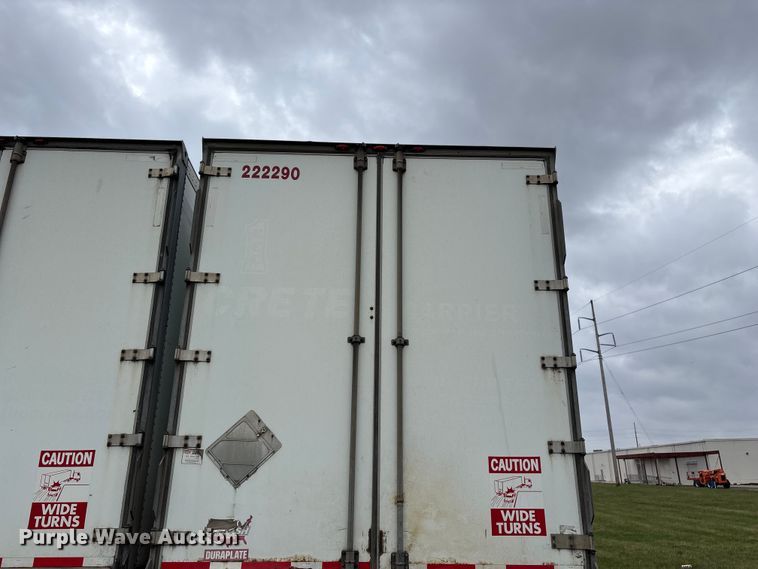 image for item FG0146 2012 Wabash National DVLSHPC dry van trailer
