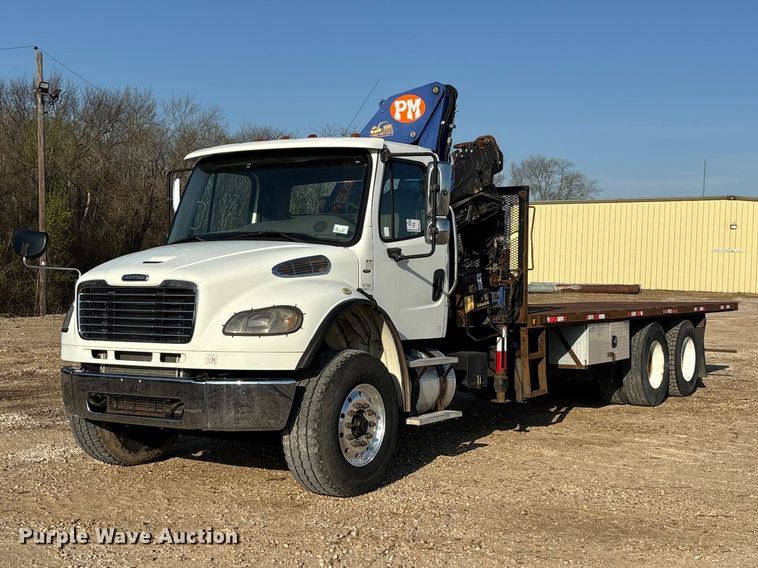 image for item FG0216 2017 Freightliner M2 Business Class crane truck