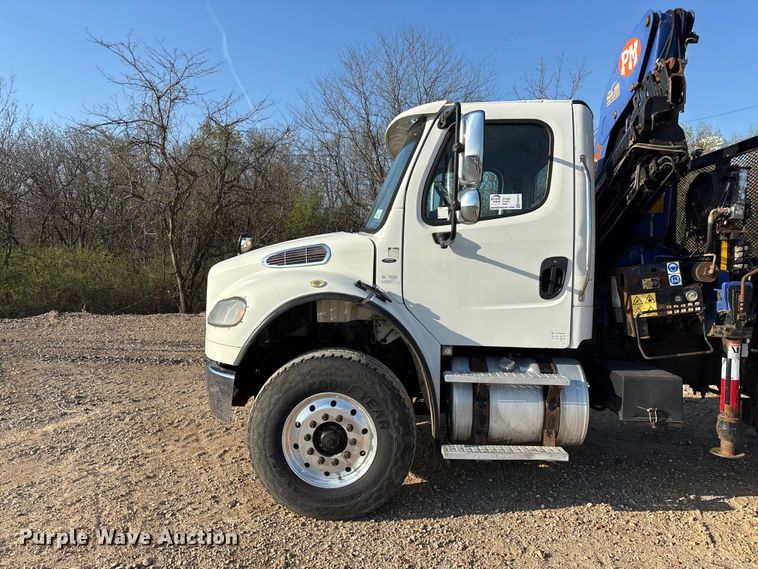 image for item FG0216 2017 Freightliner M2 Business Class crane truck