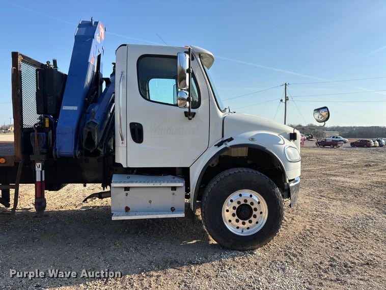 image for item FG0216 2017 Freightliner M2 Business Class crane truck