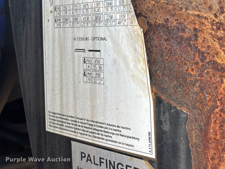 image for item FG0216 2017 Freightliner M2 Business Class crane truck