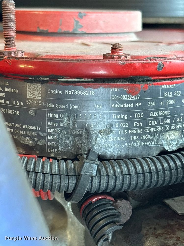 image for item FG0216 2017 Freightliner M2 Business Class crane truck