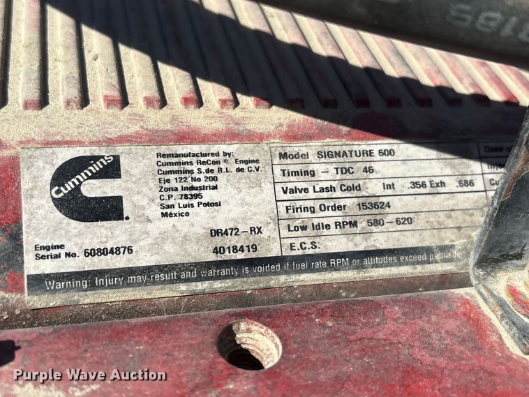 image for item FG2811 2001 Mack CL700 semi truck