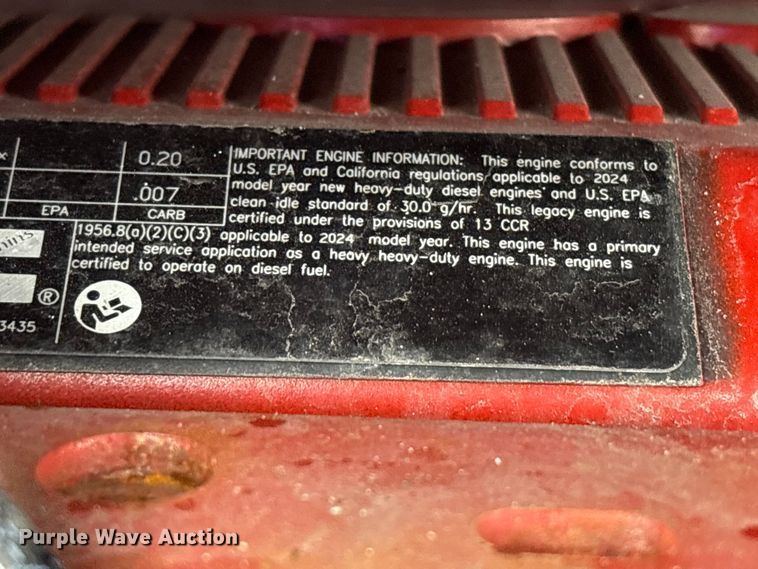 image for item FK1271 2025 Peterbilt 579 semi truck