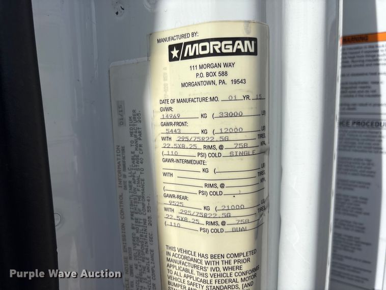 image for item FK1272 2016 Freightliner Business Class M2 refrigerated truck