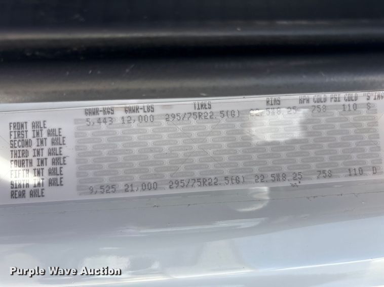 image for item FK1272 2016 Freightliner Business Class M2 refrigerated truck