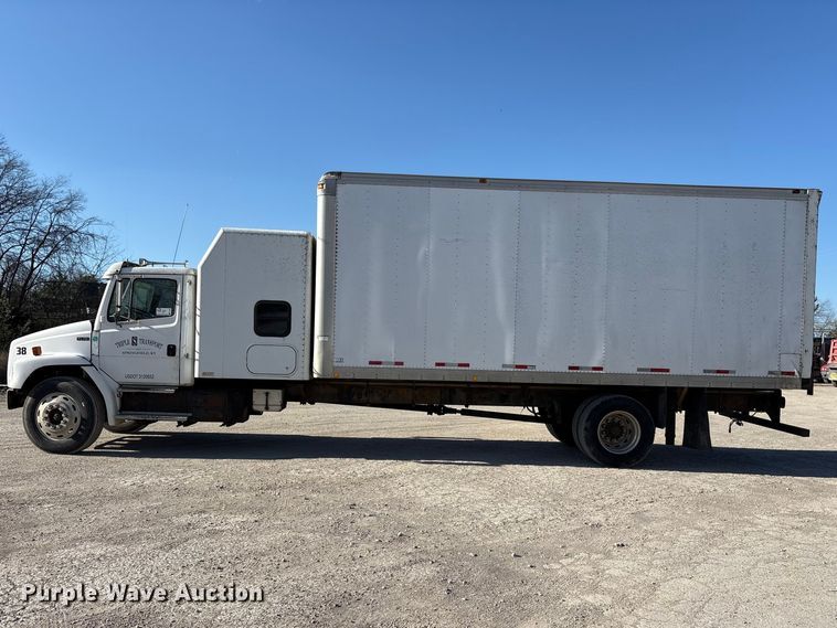 image for item FK1292 1997 Freightliner FL70 box truck