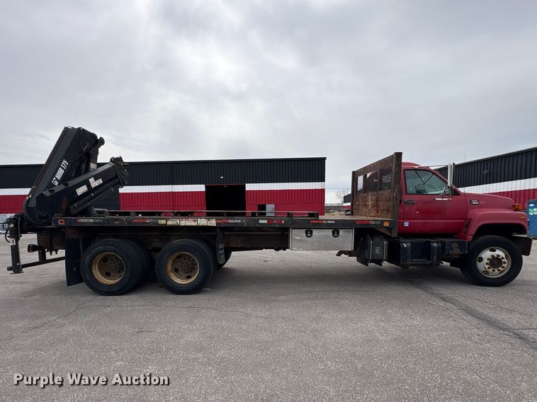 image for item FK1320 2000 GMC C8500 crane truck