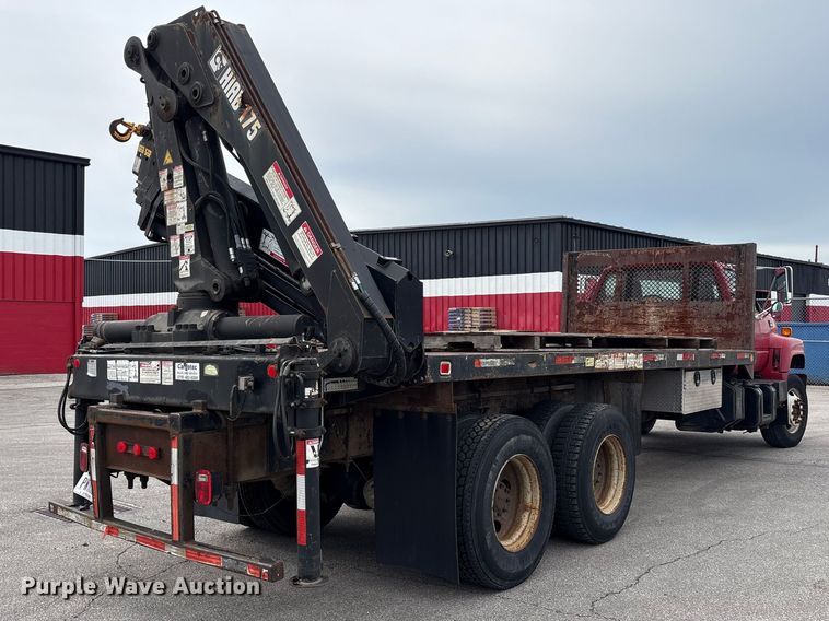 image for item FK1320 2000 GMC C8500 crane truck