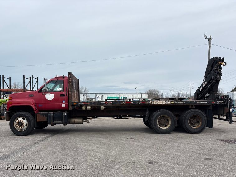 image for item FK1320 2000 GMC C8500 crane truck