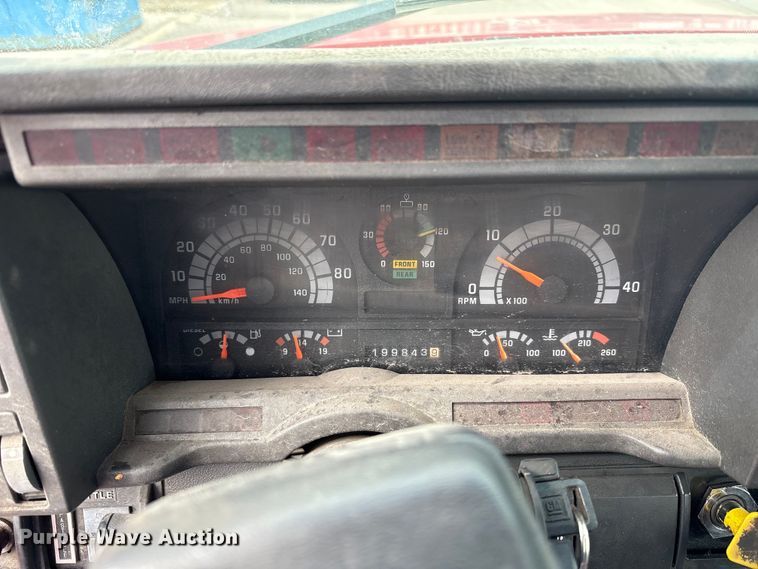 image for item FK1320 2000 GMC C8500 crane truck