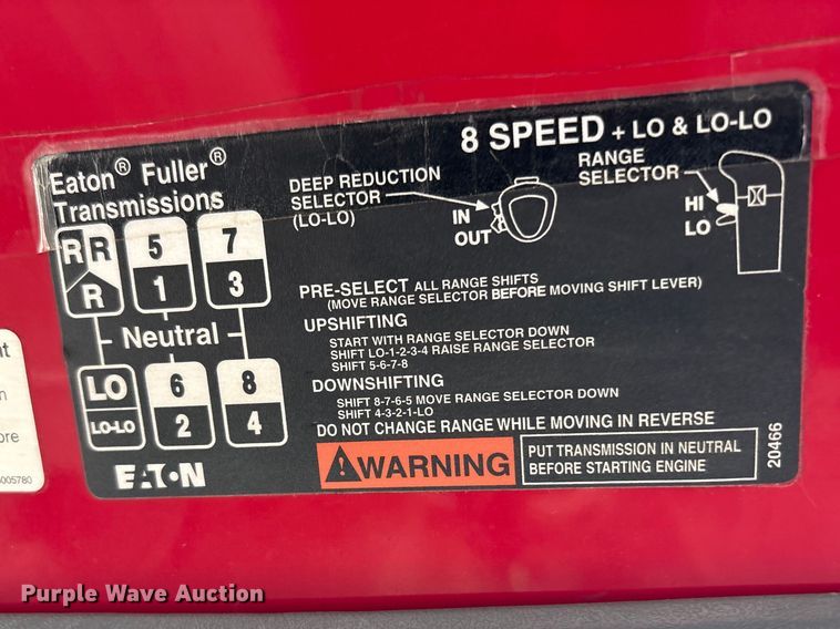 image for item FK1320 2000 GMC C8500 crane truck