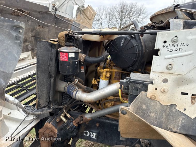 image for item NK9124 2001 Ford F750 Super Duty dump flatbed truck